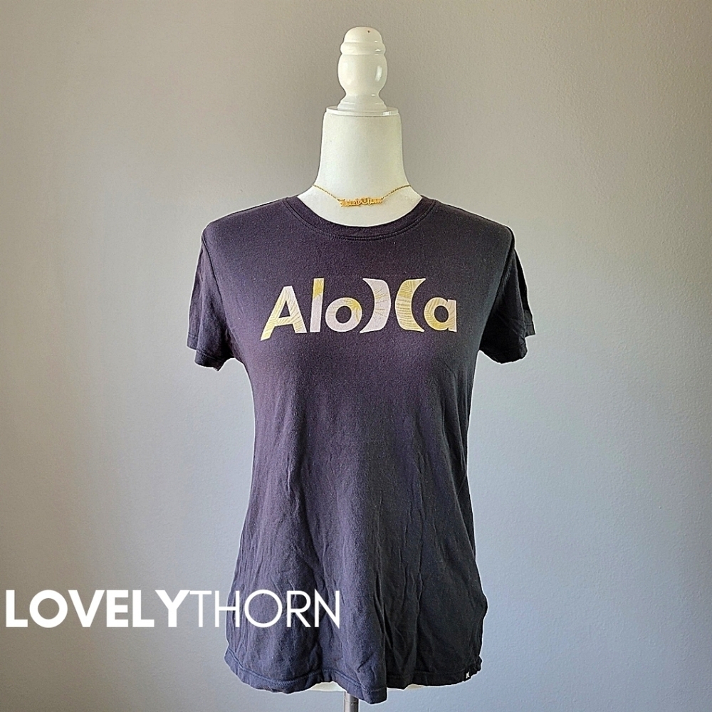 HURLEY // aloha super soft & thin vintage feel short sleeve tee tshirt